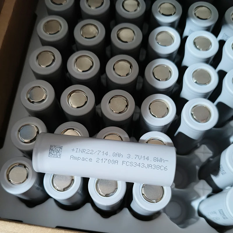 Original Ampace 21700 JP40 3,7 V 4000mah 45A batería 21700A celda recargable 140A descarga máxima Pluse baja resistencia pestaña completa