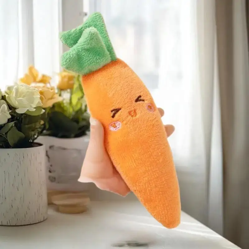 1/2개 아기 진정 장난감 플러시 과일 인형 유아용 안티 스타틀 수면 보조 홀딩 링 신생아 안심 장난감