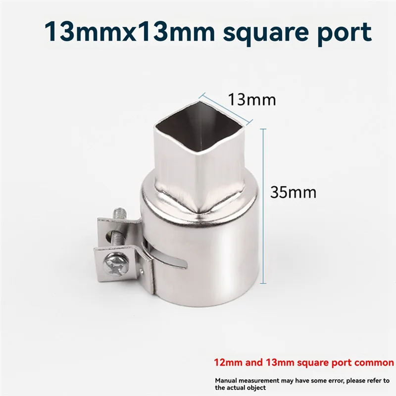 VELIF-Nosel Universal Nosel Bulat Las Solder Udara Nosel Pistol Udara Panas Nosel Udara Panas untuk 850 Nosel Udara Panas