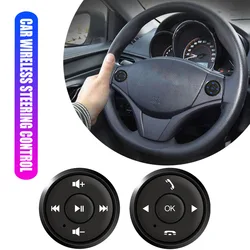 Car Steering Wheel Wireless Remote Control Button 10 Keys for DVD Player Radio GPS Navigation Multi-function Switch Button