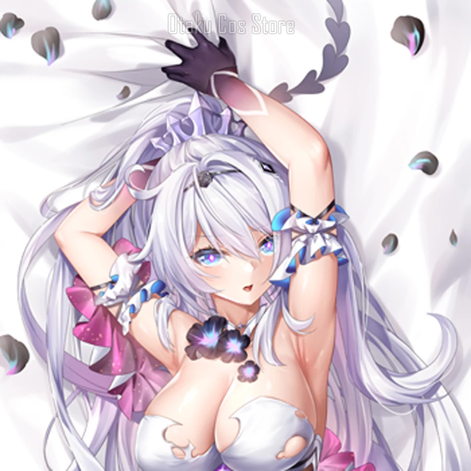 Anime Honkai Impact 3 Kiana Kaslana Cosplay Dakimakura 2WAY Hing Body Pillow Case Game Cartoon Otaku Cushion Cover