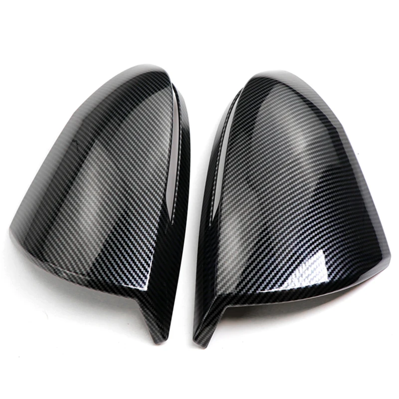 

For Hyundai Tucson NX4 2021 2022 2023 2024 Hybrid N Line ABS Carbon Car Side Rearview Mirror Cap Cover Shell Trim Case Stickers