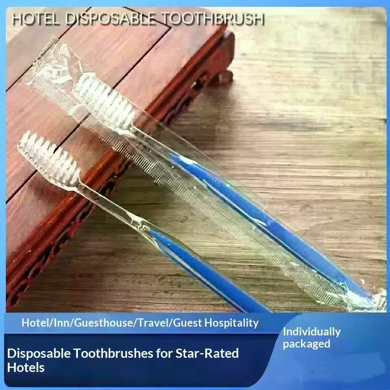 30PCS Disposable Travel Toothbrushes, Soft-Bristled Toiletries For Adults And Teenagers
