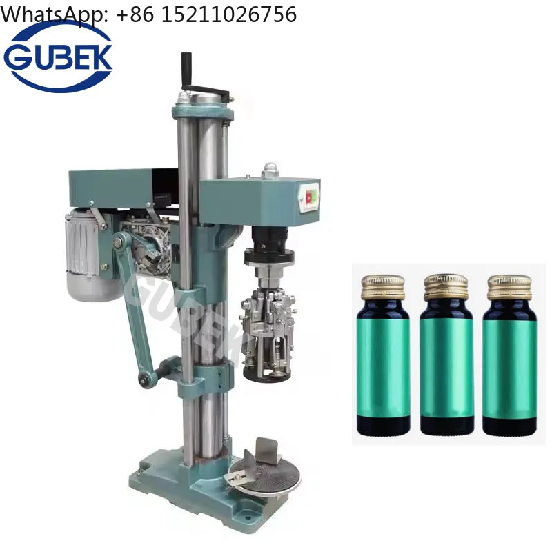 Venda por atacado de pequenas máquinas tampando manuais de garrafas Máquinas tampando coroa