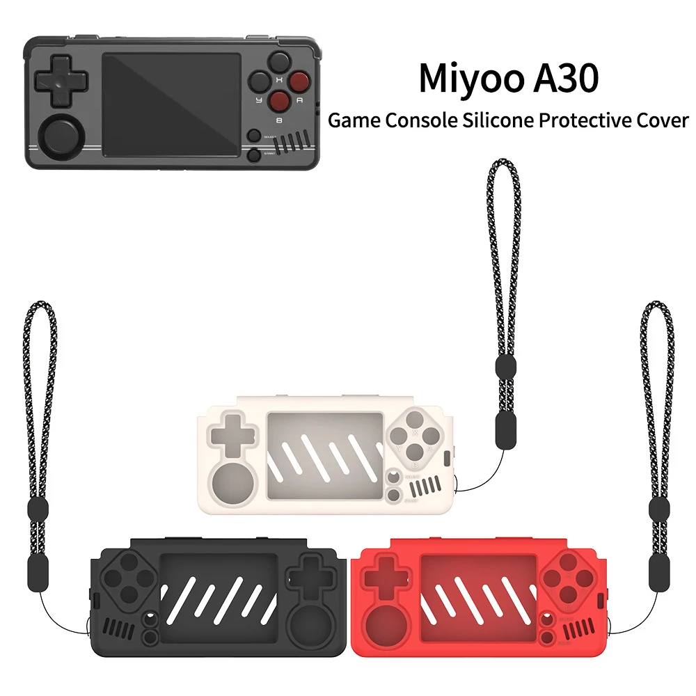 Protector Cover for Miyoo A30 Waterproof Protective Case Scratchproof Shell Console Silicone Case Gamepad Skin Sleeve