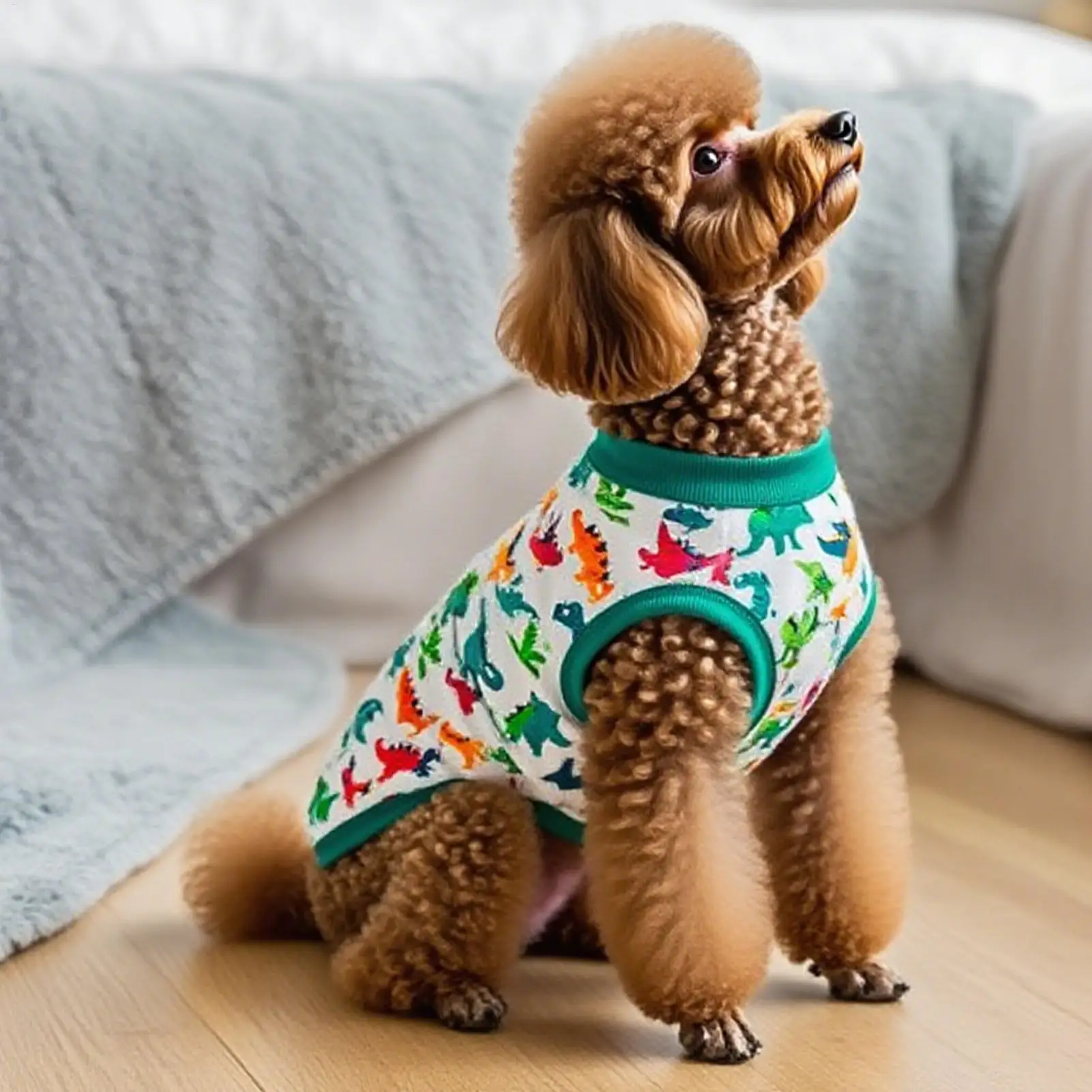 

Recovery Suit for Dogs Anti Licking Dog Spay Recovery Suit Protective Breathable Apparel Pet Outfit for Wound Care
