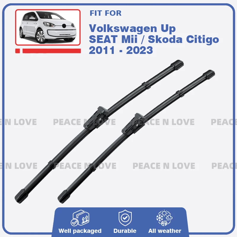 

Для VW Up SEAT Mii Skoda Citigo 2011-2023 щетки переднего стеклоочистителя автомобиля щетки для лобового стекла обновление окон автоаксессуары