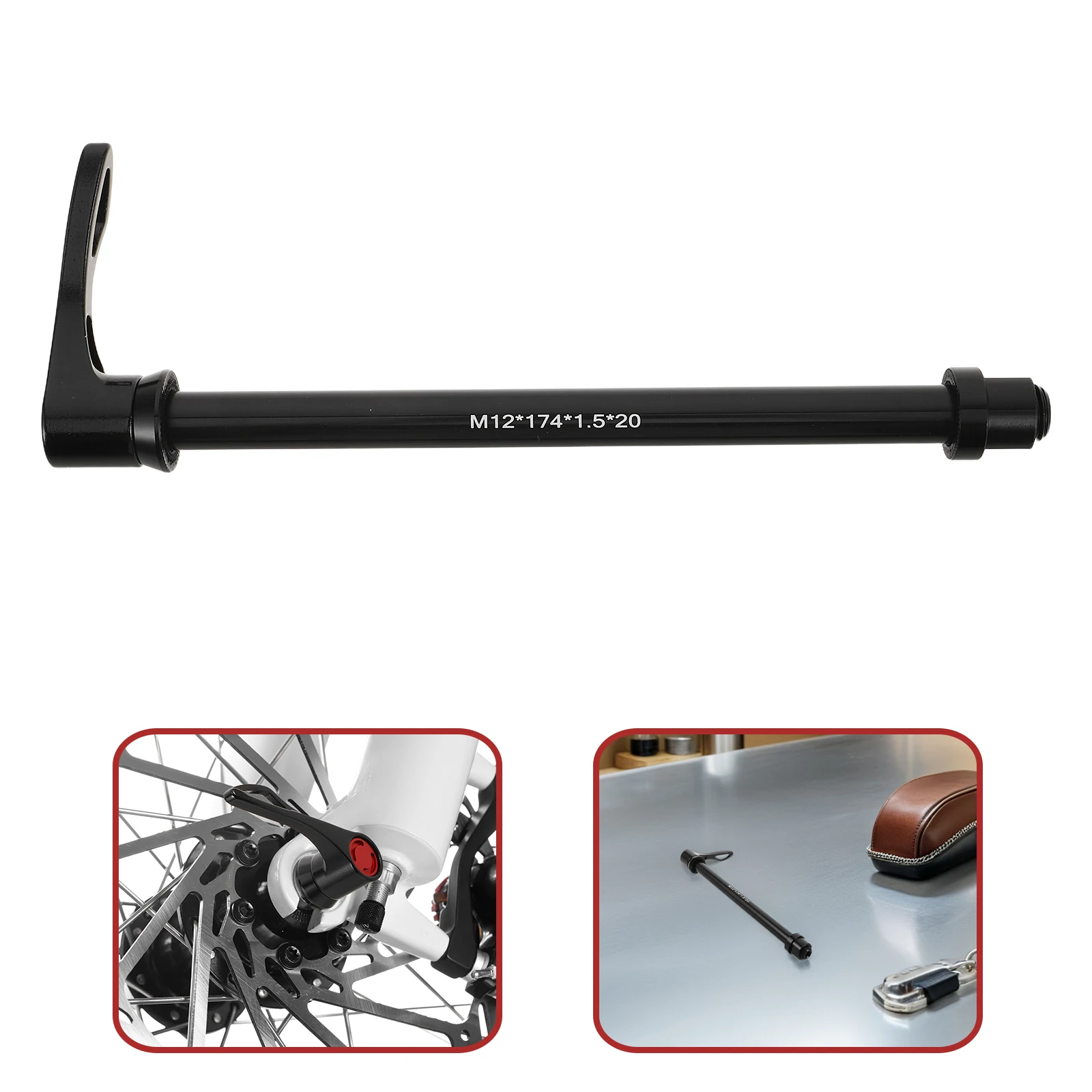 

Quick Release Axle Skewer For Road Mountain Bikes Universal Fit Durable Hollow Shaft Replacement Parts Front Rear