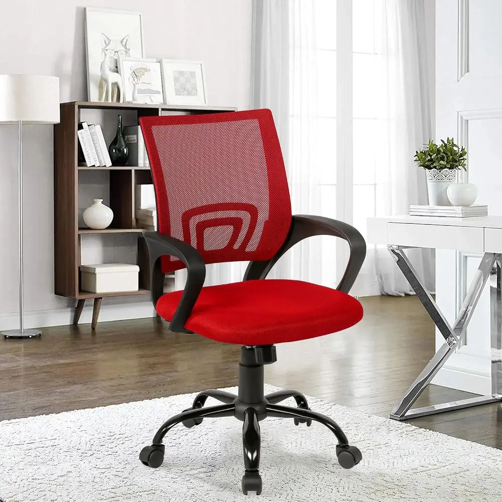 Oice Computer Chair Ergonomic Cheap Desk Chair Adjustable Comortable Back Task Rolling Swivel with Lumbar Support or Home Oice (