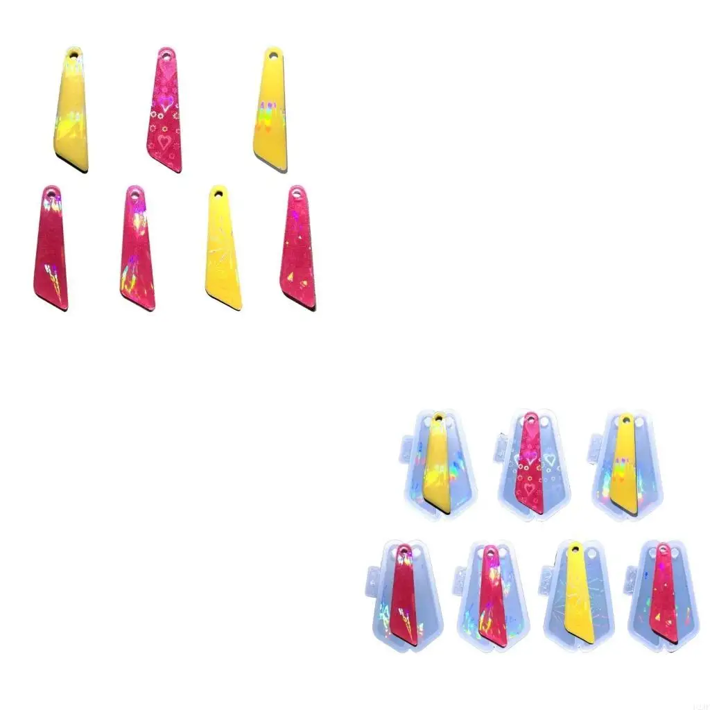 

Irregular Resin Mold Silicone Earrings Pendant Mold for Resin Casting Home Decoration Epoxy Jewelry Mold