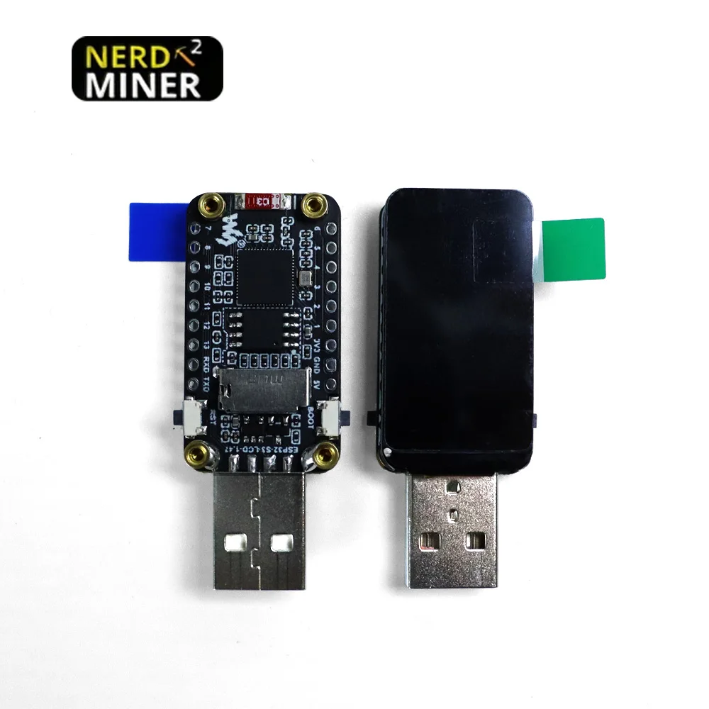 Nerdminer USB Bitcoin Miner 250KH/s | شاشة LCD ذكية تشفير منفرد اليانصيب BTC مينر | آلة تعدين بيتكوين USB صغيرة يمكنك صنعها بنفسك #4