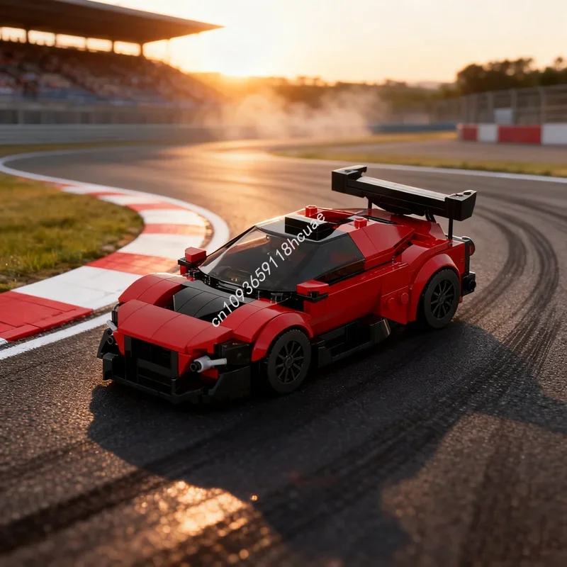 

282pcs MOC Zenvo TSR S City Champions Supercar Model Building Blocks Toy Assemble DIY Christmas Gifts Creative Idea Brick