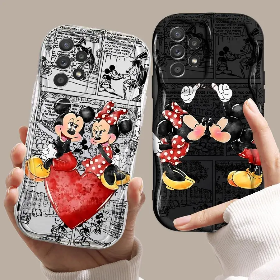 حافظة لهاتف سامسونج جالاكسي A04 A16 A03 A12 A13 A11 A02s A15 A20 A50 A05 A06 غطاء هاتف ناعم ديزني ميكي ميني الساخن #3