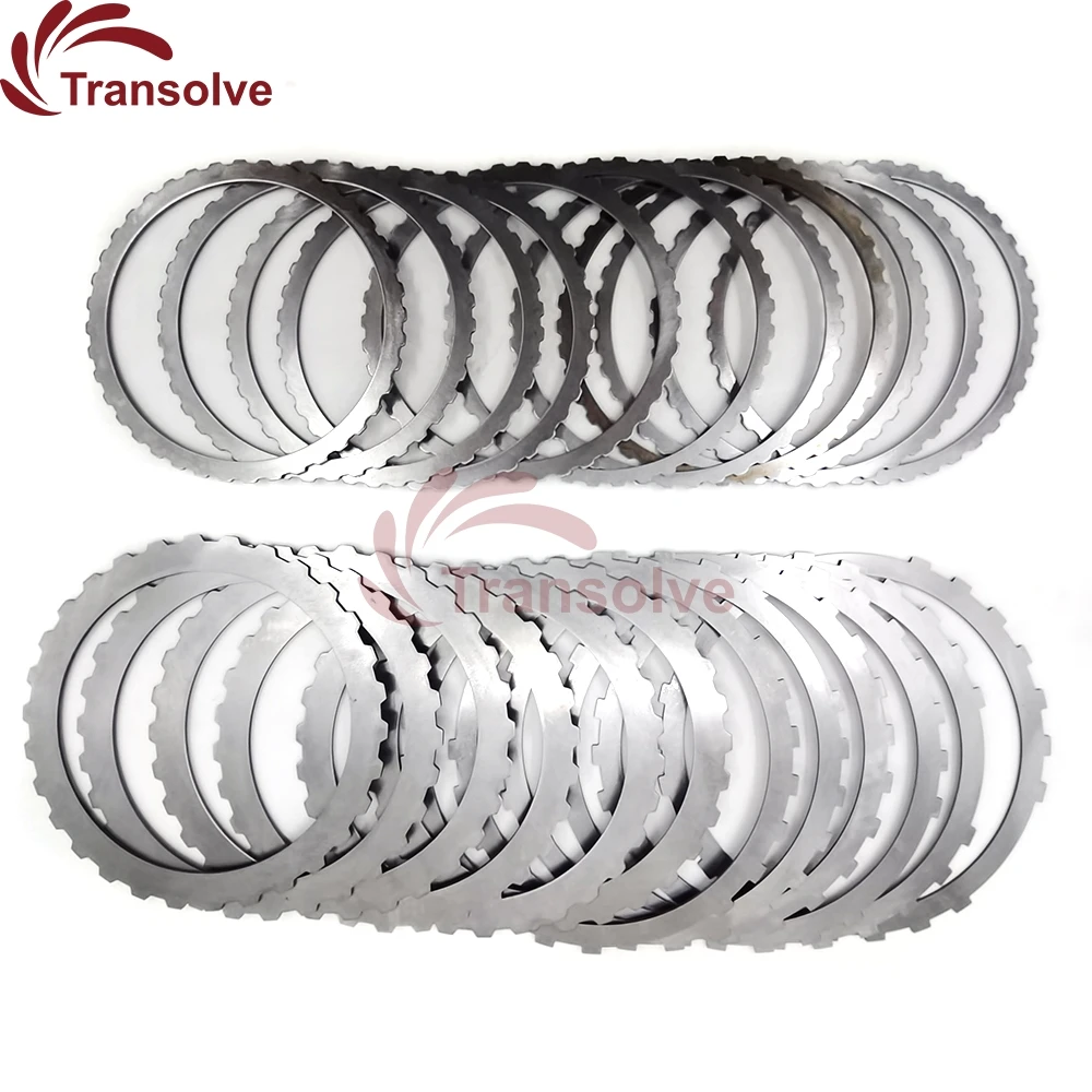 Auto Transmission Parts Clutch Plates Steel Kit Fit For Geely Ssangyong Korando BTR M11 QR640AHA 6Speed Car Accessories W200881D