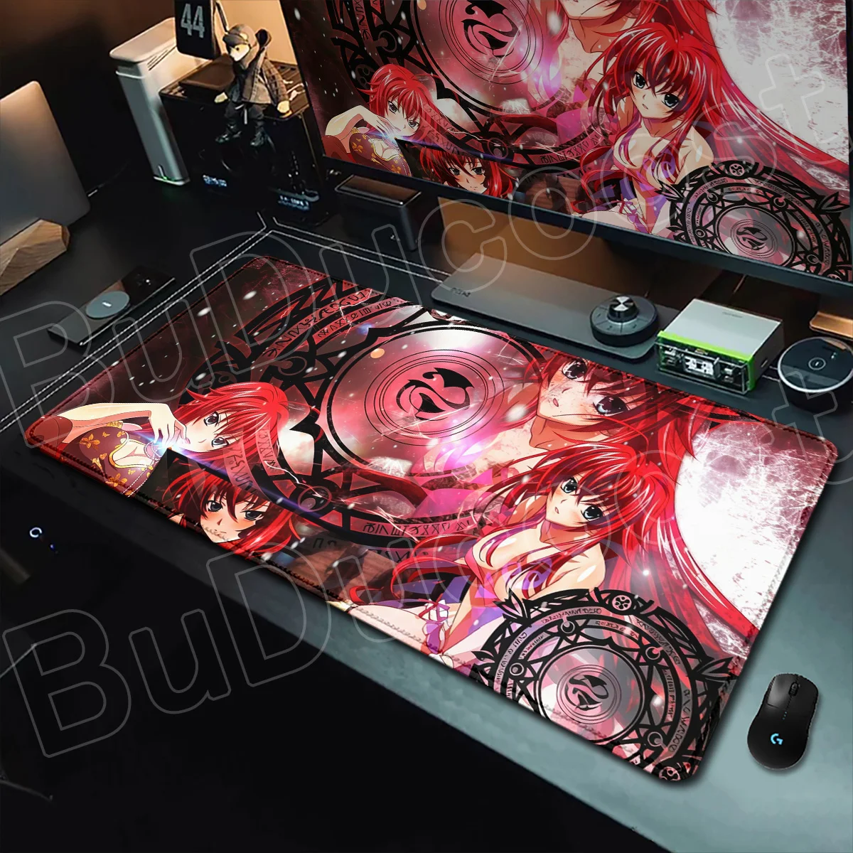 Large PC Gaming Accessories Non-slip Keyboard Desktop Mats Hot High School DxD Anime Computer Decoration mouse Pad Speed XXL Rug