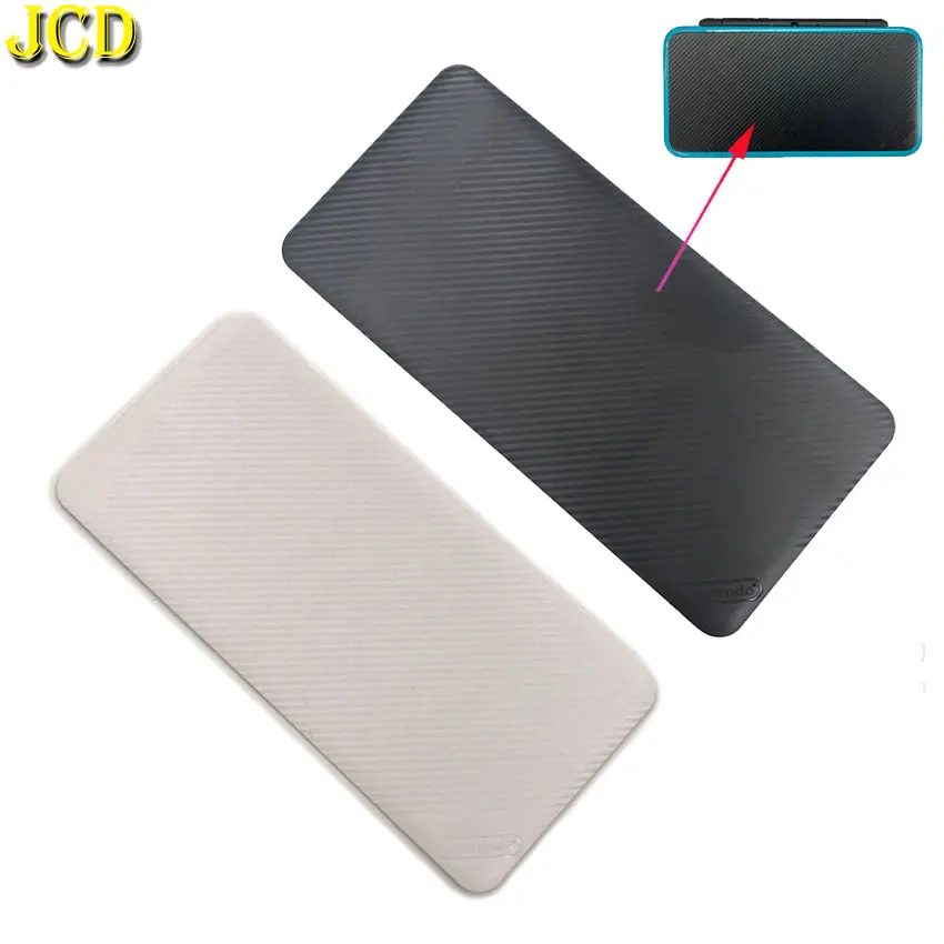 JCD 1pcs Black White Replacement Host Top Upper Faceplate Cover Shell Case For New 2DS LL XL 2DSLL 2DSXL Game Console