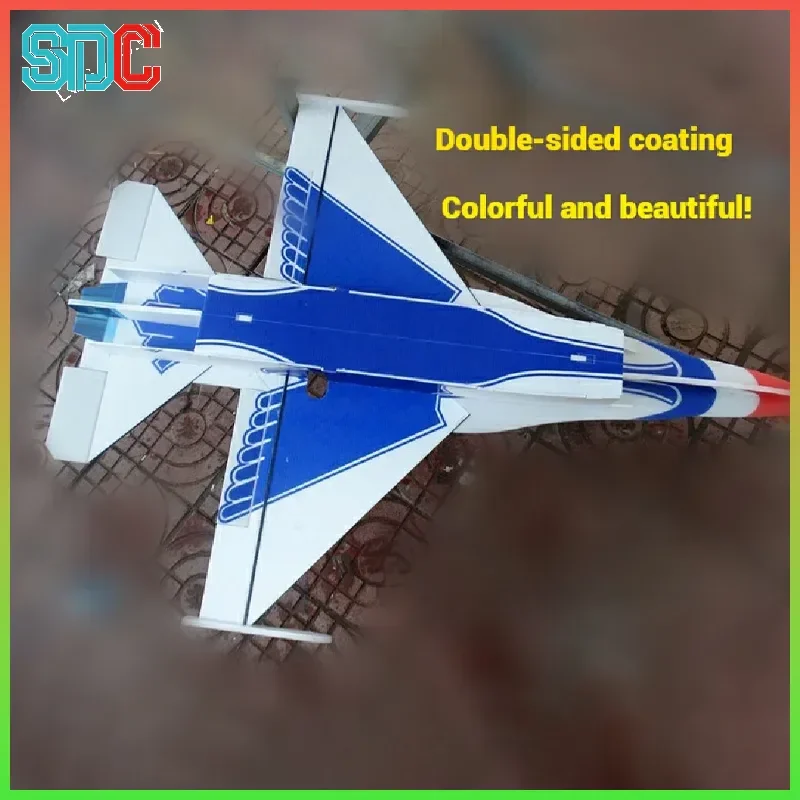 1.4-Meter Large RC Airplane Model Fixed Wing Remote-Controlled Aircraft Electric Powered PP Board Magic Board F16 Toy Ages 14+