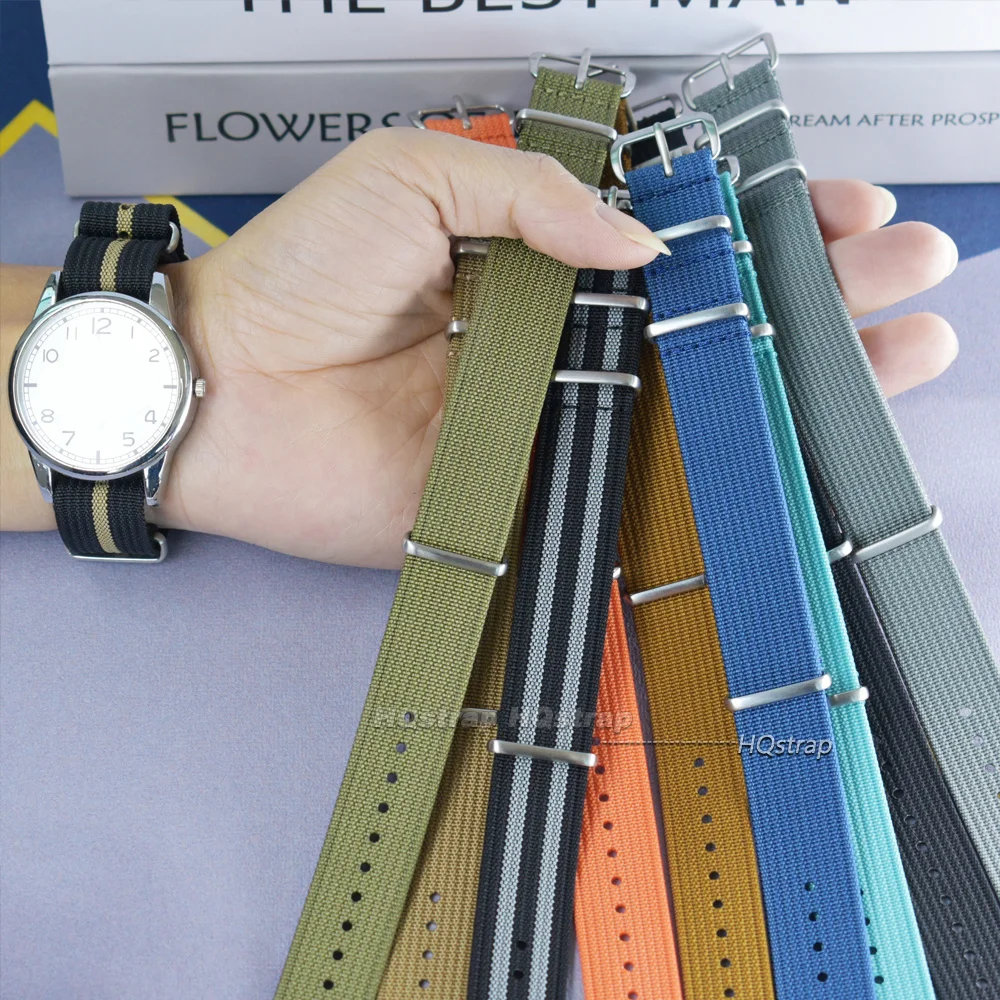 Watch Strap for Smartwatch Blu - Canvas Strap Watch recension och pris