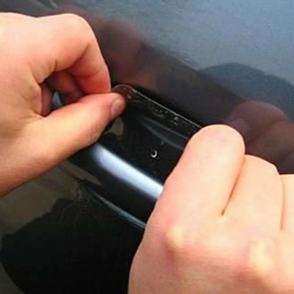 Fiber Vinyl Car Door Handle Protective Film Film Transparent 8.5cm X 9.5cm Guard Invisible Protector Scratch Clear Brand New