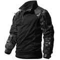 only black camo tops