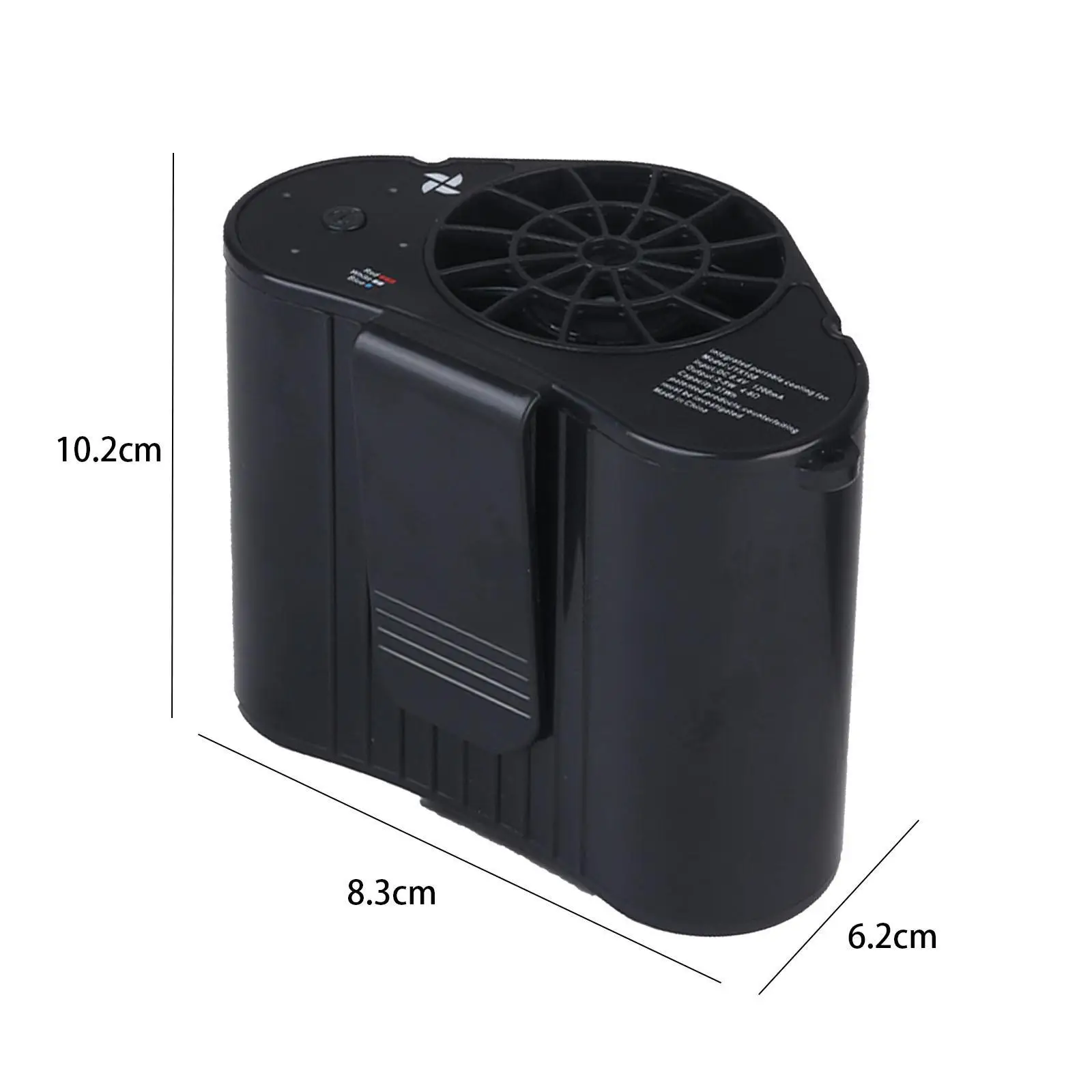 Ventilador de cinto casa ciclismo correndo 3 velocidades trabalhos ao ar livre viagem recarregável jardinagem forte vento fazenda ventilador pessoal portátil
