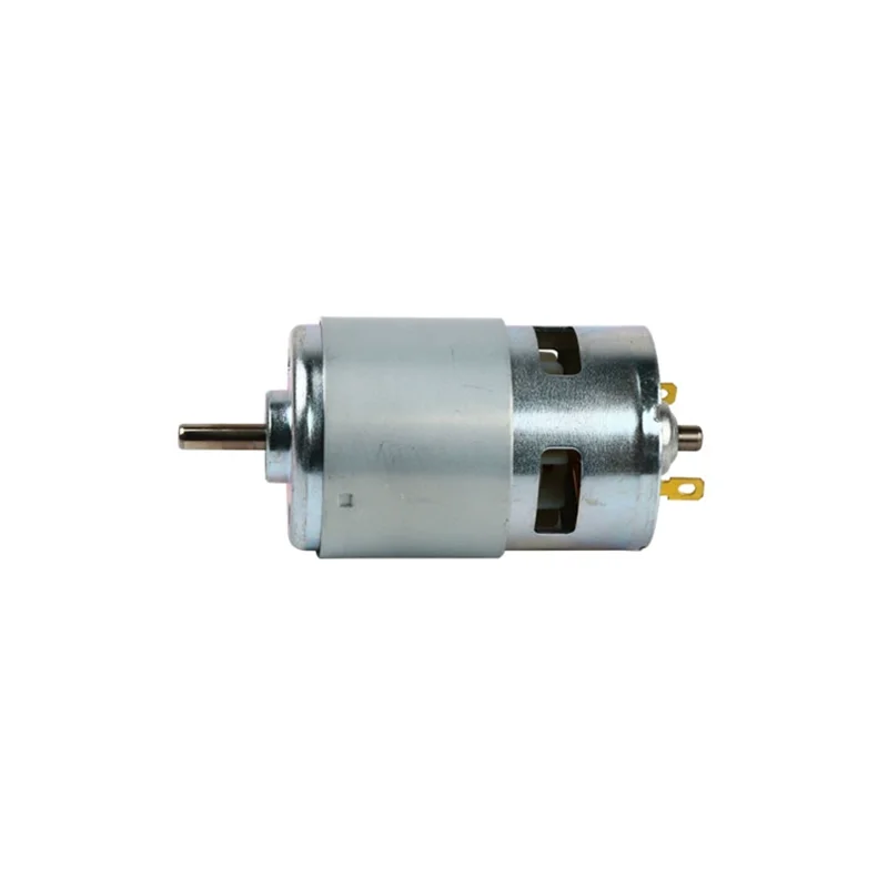 1PCS 775 circular shaft DC motor 12000 RPM ball bearing 12V high speed 5mm shaft high torque motor