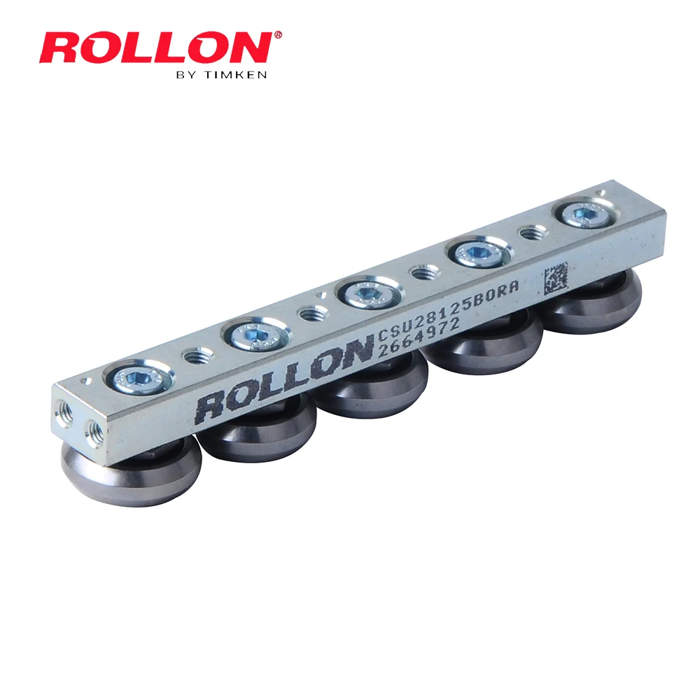 Trilho compacto Rollon original da Itália CSU28125B0RA CSU28-125 28 séries sliders CSW28-80 CSW28-100 CSW28-125 CSW28-150 guias lineares