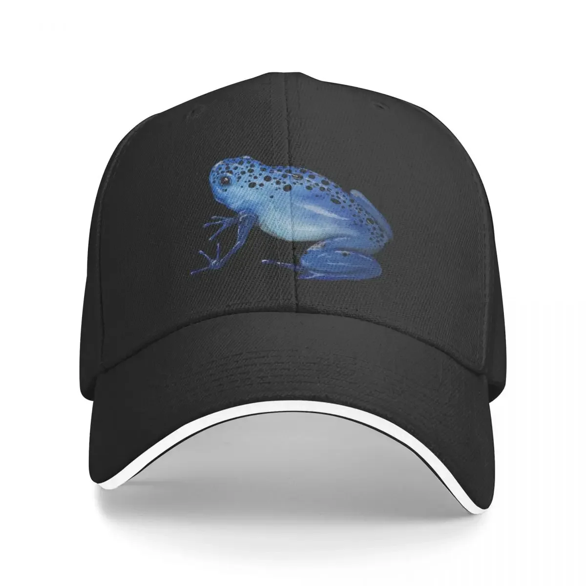 Blue Poison Dartfrog Baseball Cap Golf Wear Trucker Hat New Hat Ladies Men's