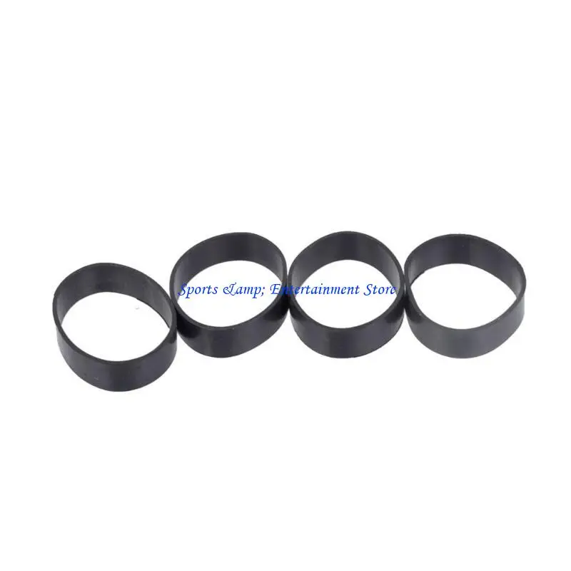 G7NF 4Pcs Rubber Bands Heavy Duty Wide Elastic Multifunctional Rubber Bands