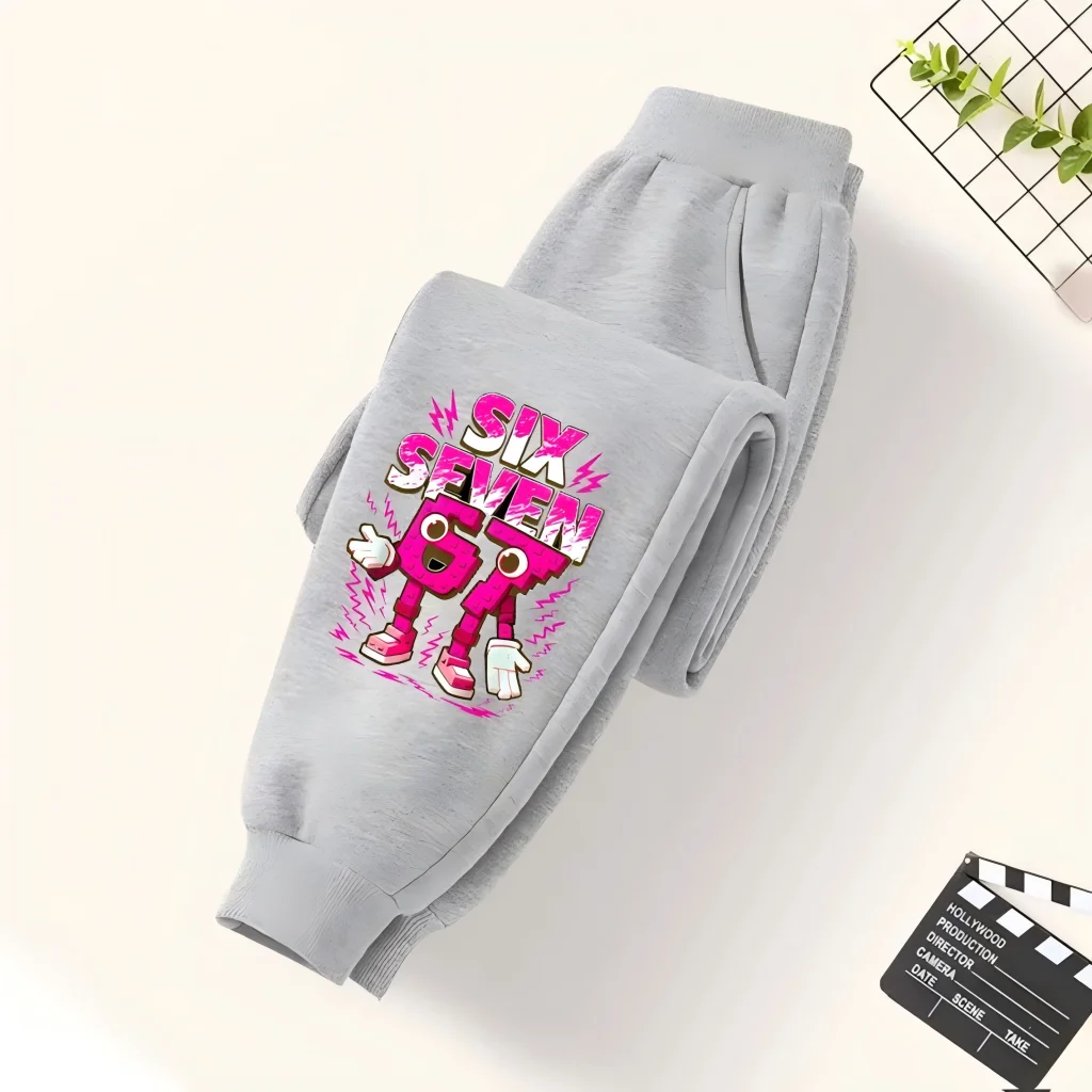Kinderhosen, Unisex-Sporthosen, italienischer Stil, Größe 67, für den Frühling – Detail 7