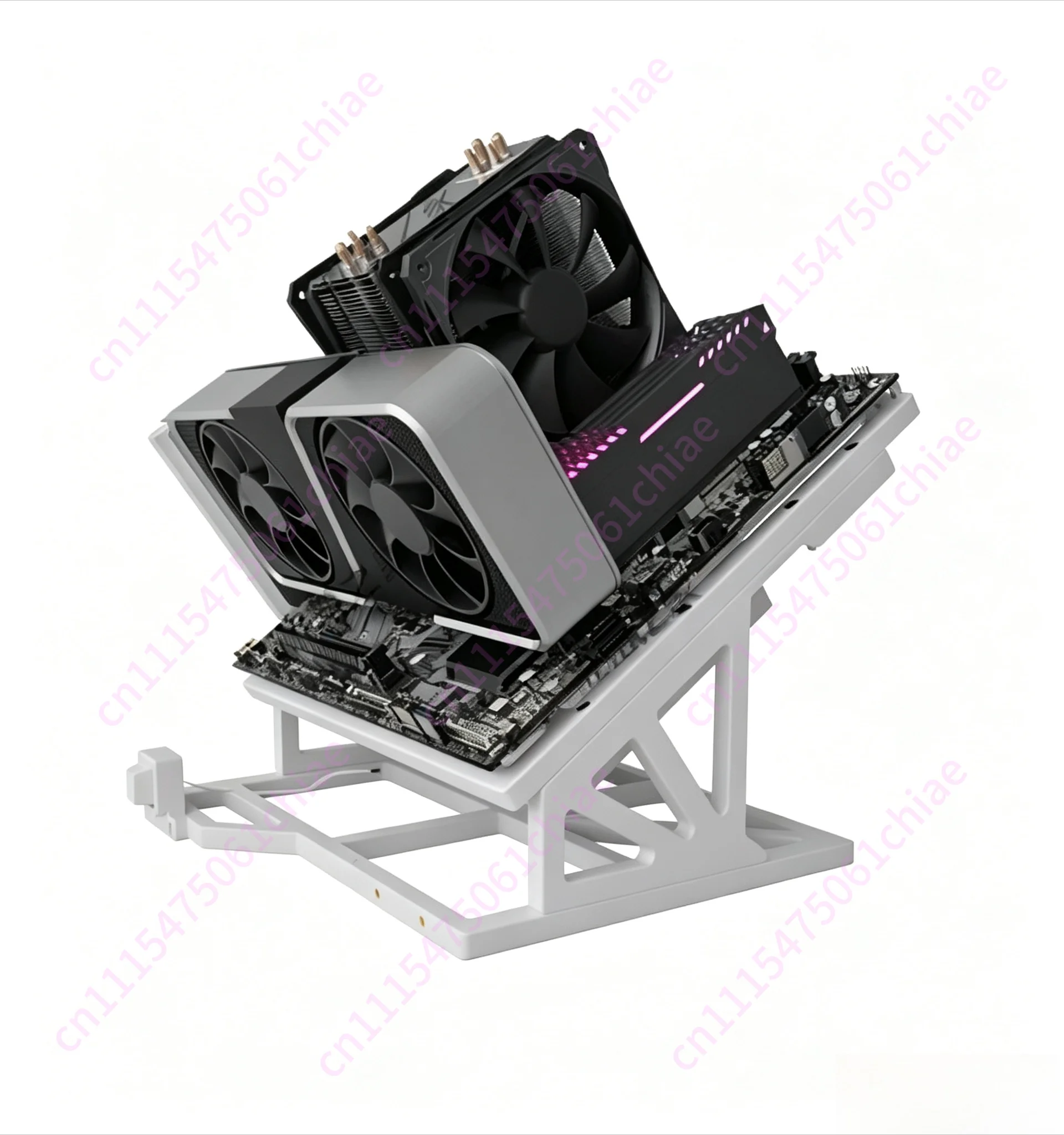 Open Chassis 3D Printed Chassis MATX Chassis ATX Rack ITX Computer DIY Computer Test Platform
