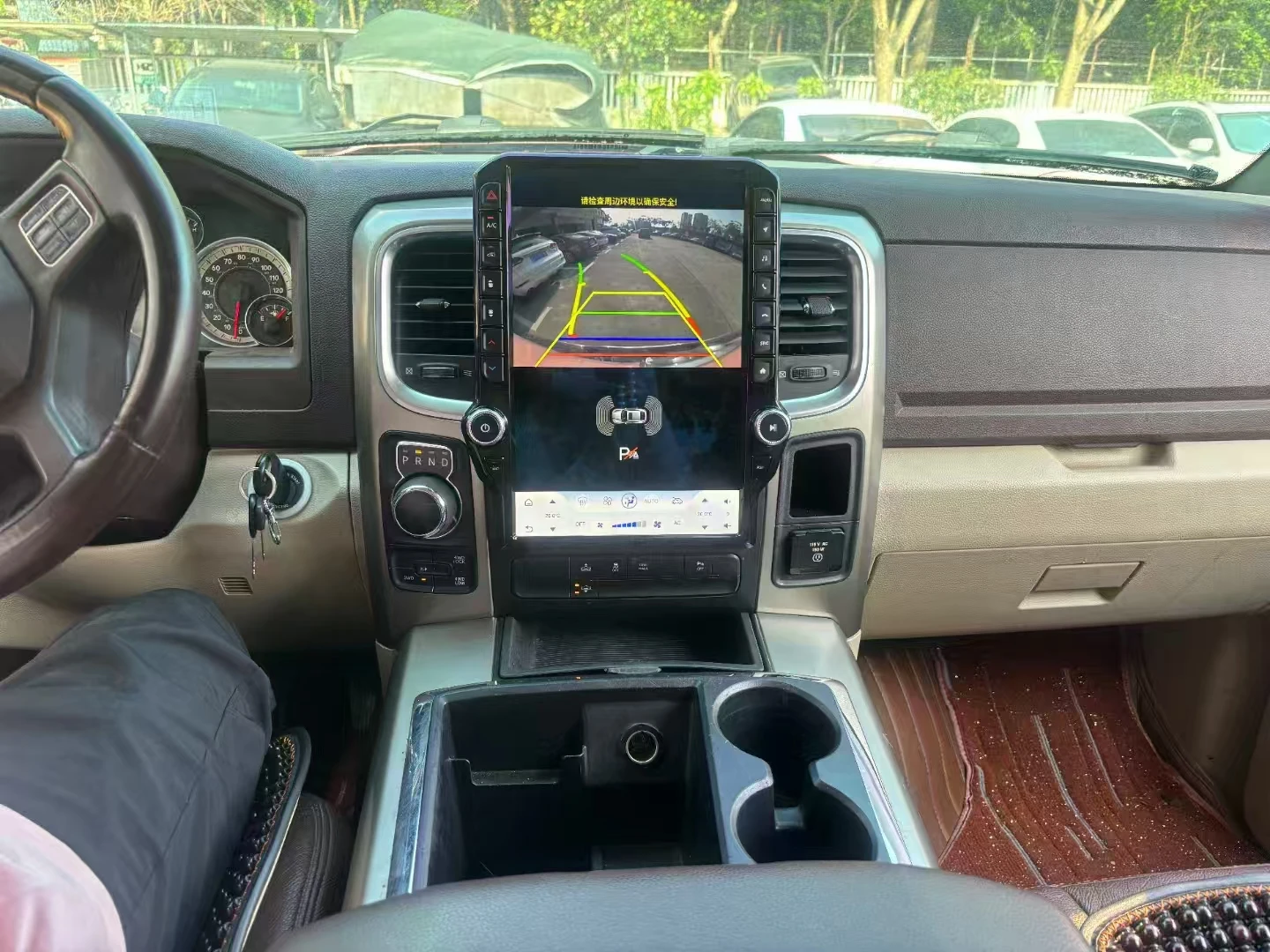 14.5inch Android 14 For Dodge Ram 2013~2018 GPS Navigation Car Radio Carplay Auto Multimedia PlayerScreen Audio Head Unit WiFi