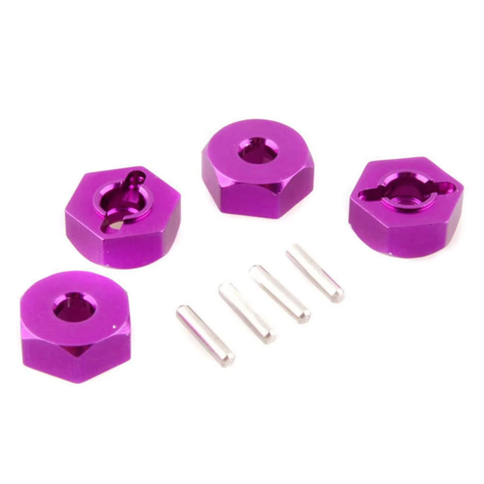 4Pcs 1/16 RC Car 12mm Upgrade Wheel Hex Hubs With Axle Pins For Traxxas 1/16 E-Revo Slash 4WD Summit VXL RC Car Accessories - view 6