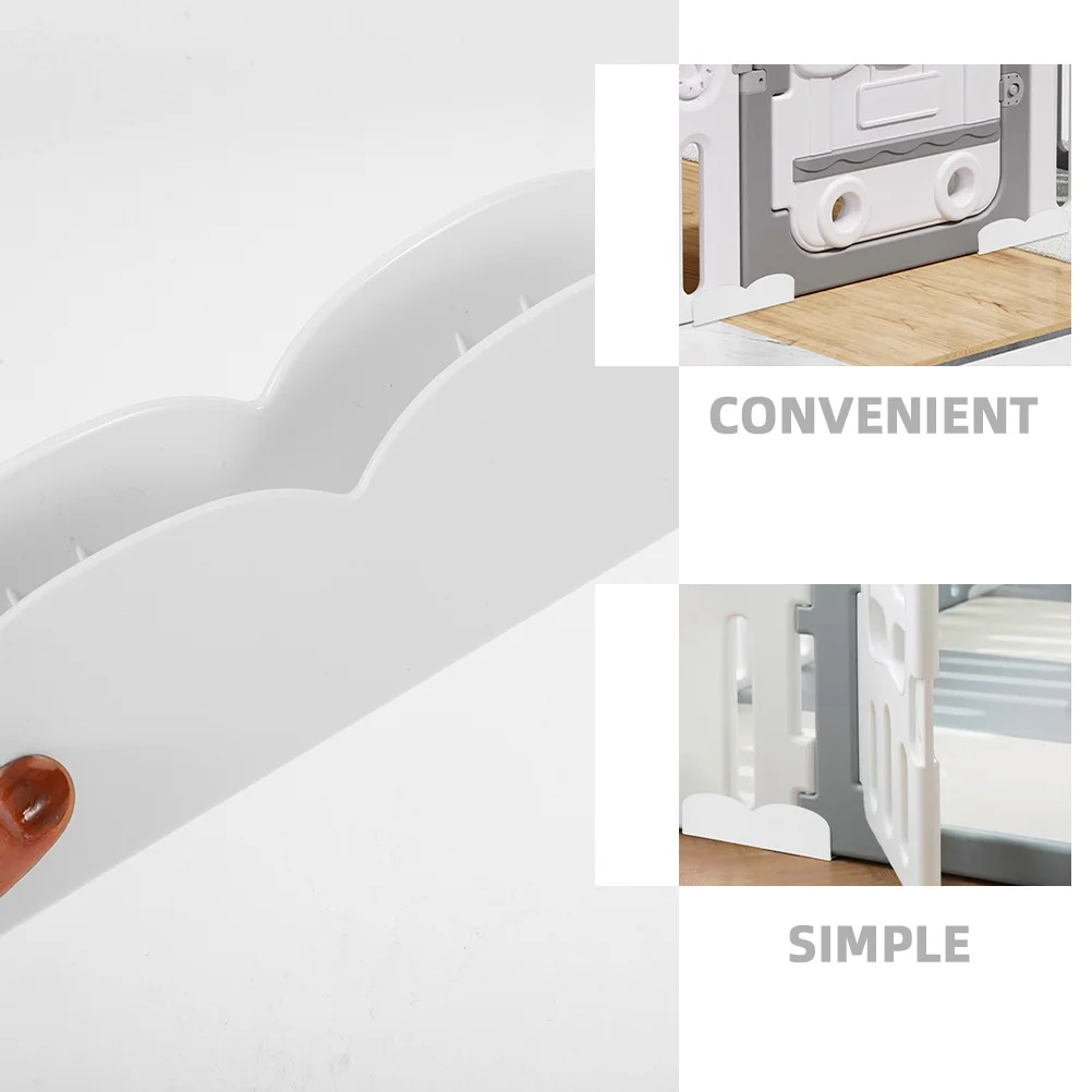 2 pièces Clips accessoires antidérapants pour stabilisateur de porte stabilisateurs de chien pinces de sol Support Support de parc Support Base antidérapante