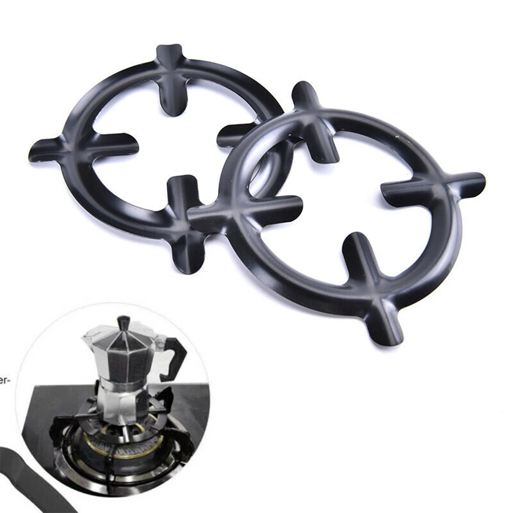 Hold Moka Pot Shelf 16*12.5CM (Approx) Black Iron New High Quality For Iron Gas Stove Cooker Quality Is Guaranteed