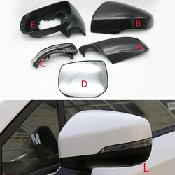 Rearview Mirror Shell Lower Cover Rear View Frame Heated Glass Lens For Subaru Forester SK XV Crosstrek  2019-2023