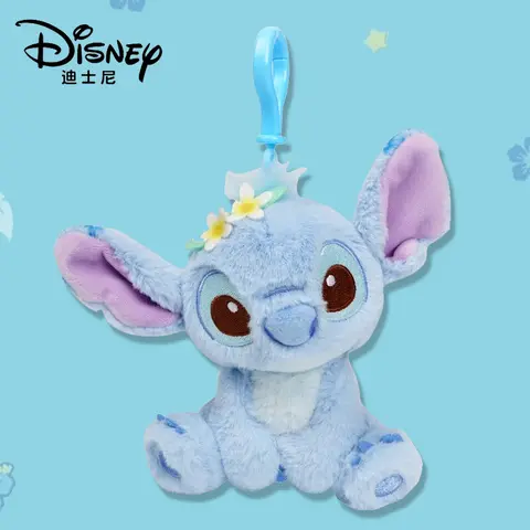 Disney Stitch Doll keyring Cartoon & Cute Backpack Pendant Anime Keychain Children's Toy Graduation Gift Soft And Comfortable