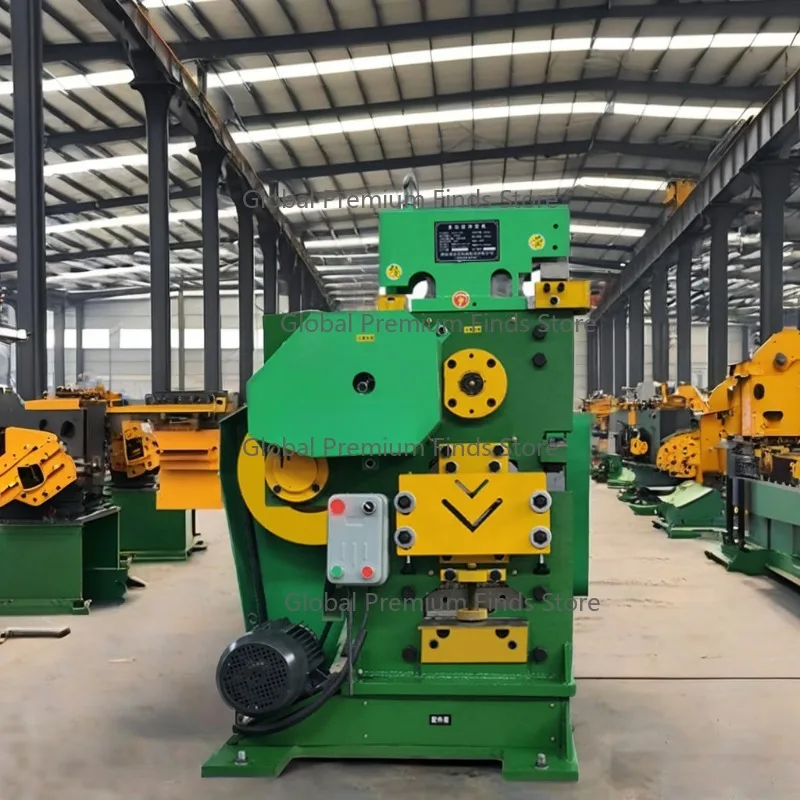 Factory Price Iron Aluminum Stainless Steel Plate Punching Cutter Multi-purpose Punching and Shearing Machine