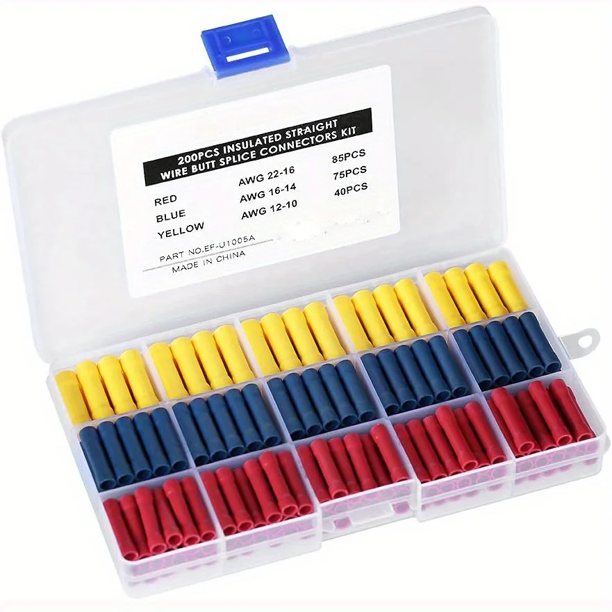 200Pcs Insulated Bu…