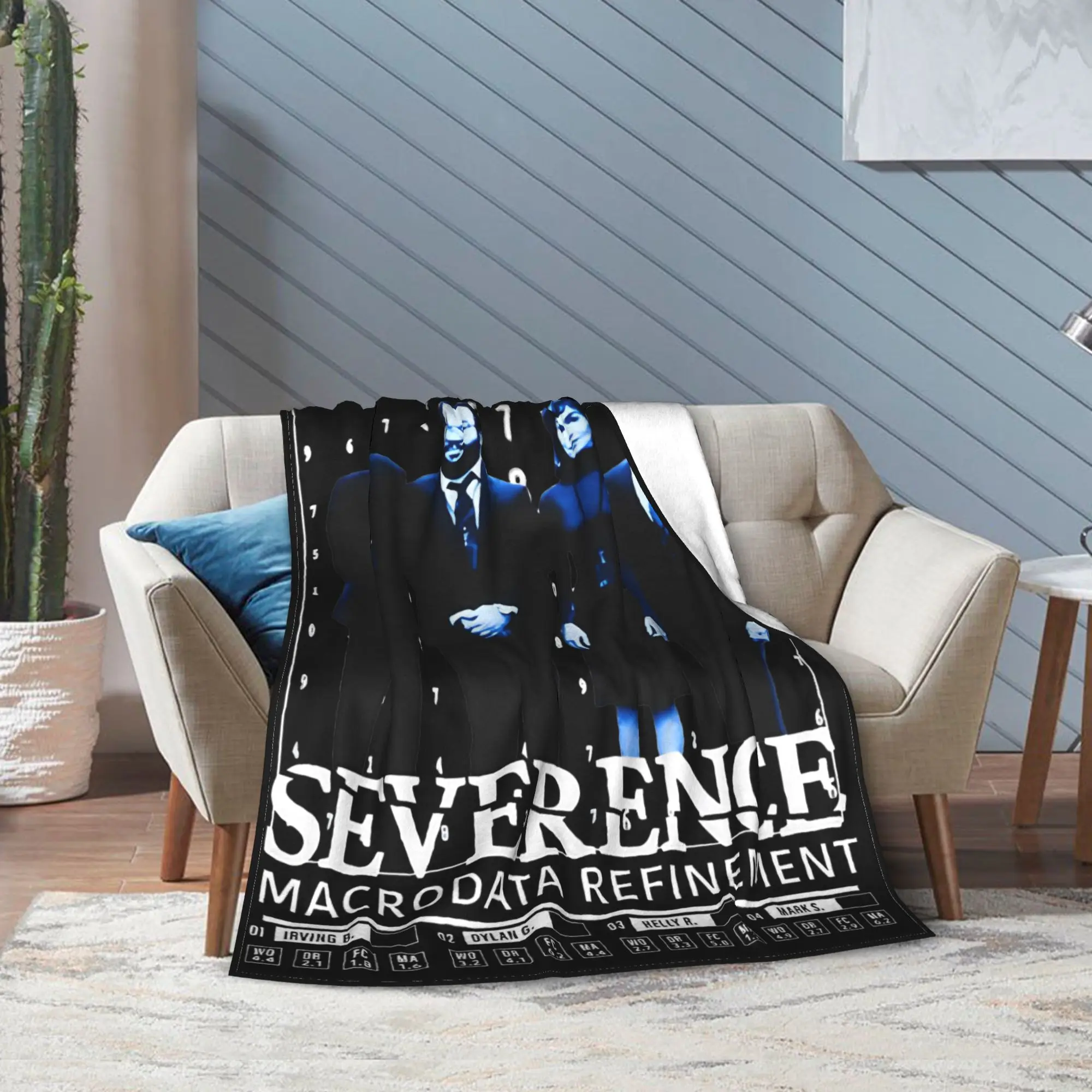 قطع TV MDR البطانيات الصوف ايرفينغ G Helly R ديلان G Mark S خفيفة الوزن رمي بطانية للفراش الأريكة لحاف متعدد الوظائف #4