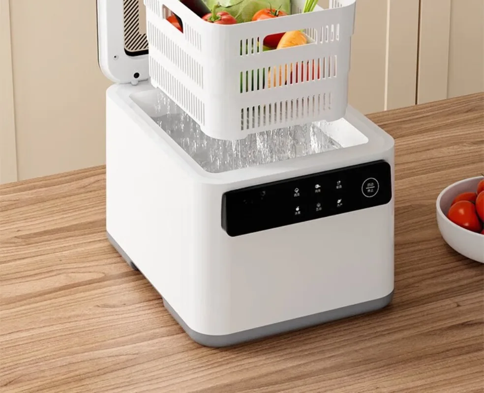 Máquina de lavar vegetais multifuncional doméstica de grande capacidade Legumes