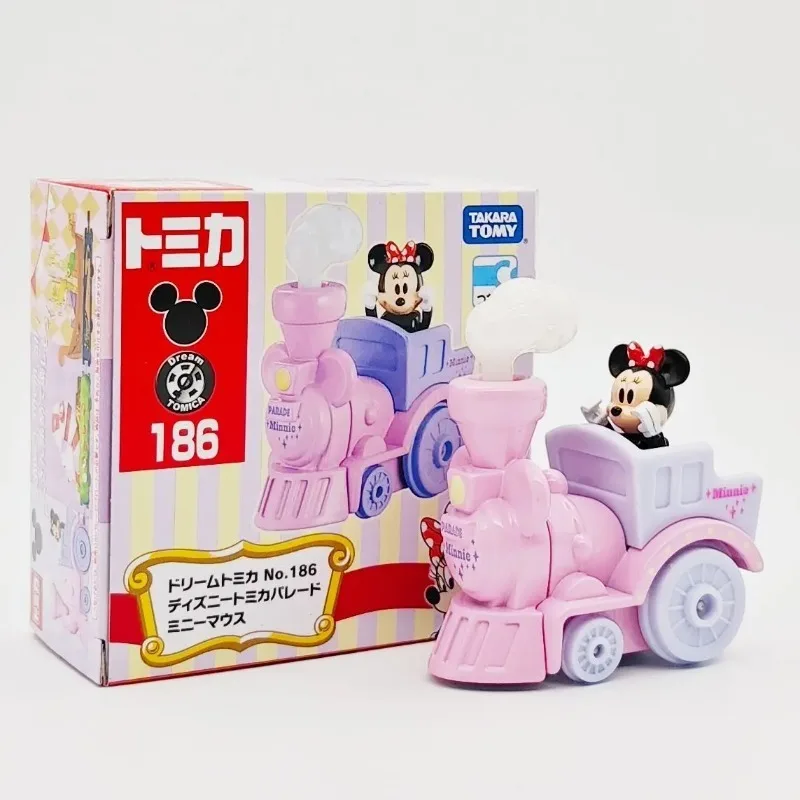 

TOMY Disney Minnie Dream Parade Car Alloy Toy Vehicle for Girls Collectible Model Exquisite birthday gift for children