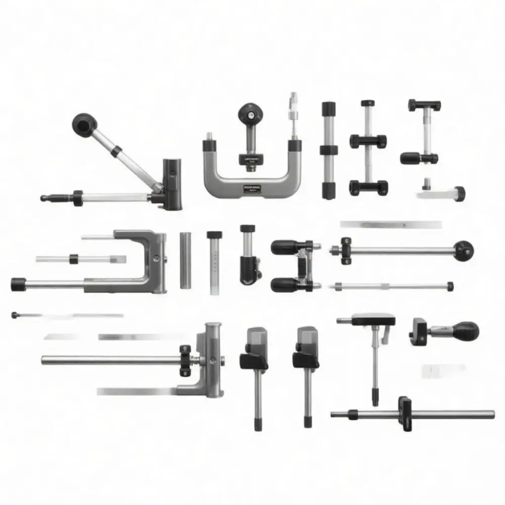 Adjustable Drill Positioning Jig 10 Hole Woodworking Guide Tool For 3mm To 12mm Bits Carpentry Hardware Drill Accessory