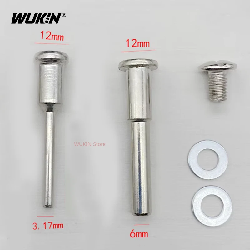 3.17mm/6mm Cutting Blade Connecting Rod Rotary Tool Circular Saw Blades Cutting Discs Mandrel