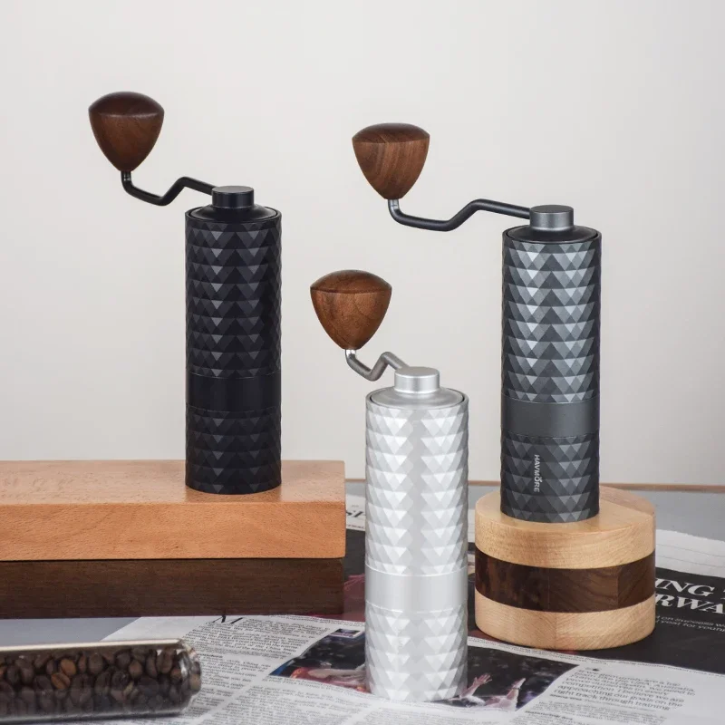 

Portable Manual Coffee Grinder Minimalist Style Hot Selling With Three Colors for Espresso Coffee
