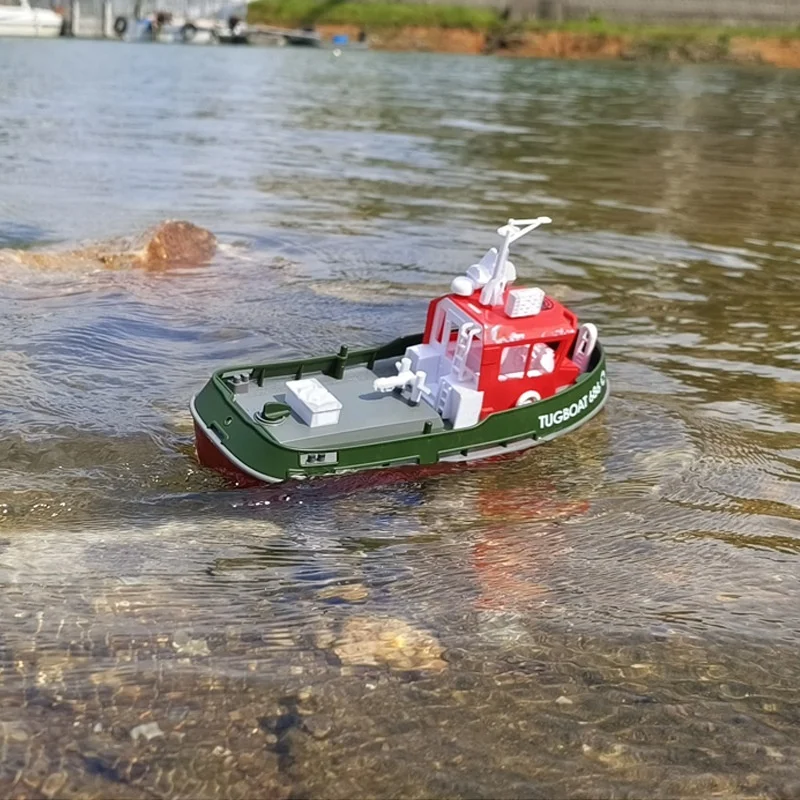 1/72 Gesimuleerde Poort Tug 2.4g Hoge Frequentie Signaal Super Lange Uithoudingsvermogen Verzegelde Waterdichte Elektrische Afstandsbediening Boot Speelgoed