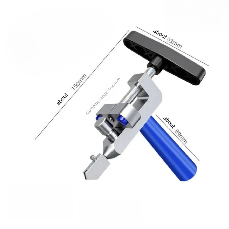2-in-1 Ceramic Tile Gap Opener Handheld Glass Cutter Integrated Multifunctional Manual Cutting Tool