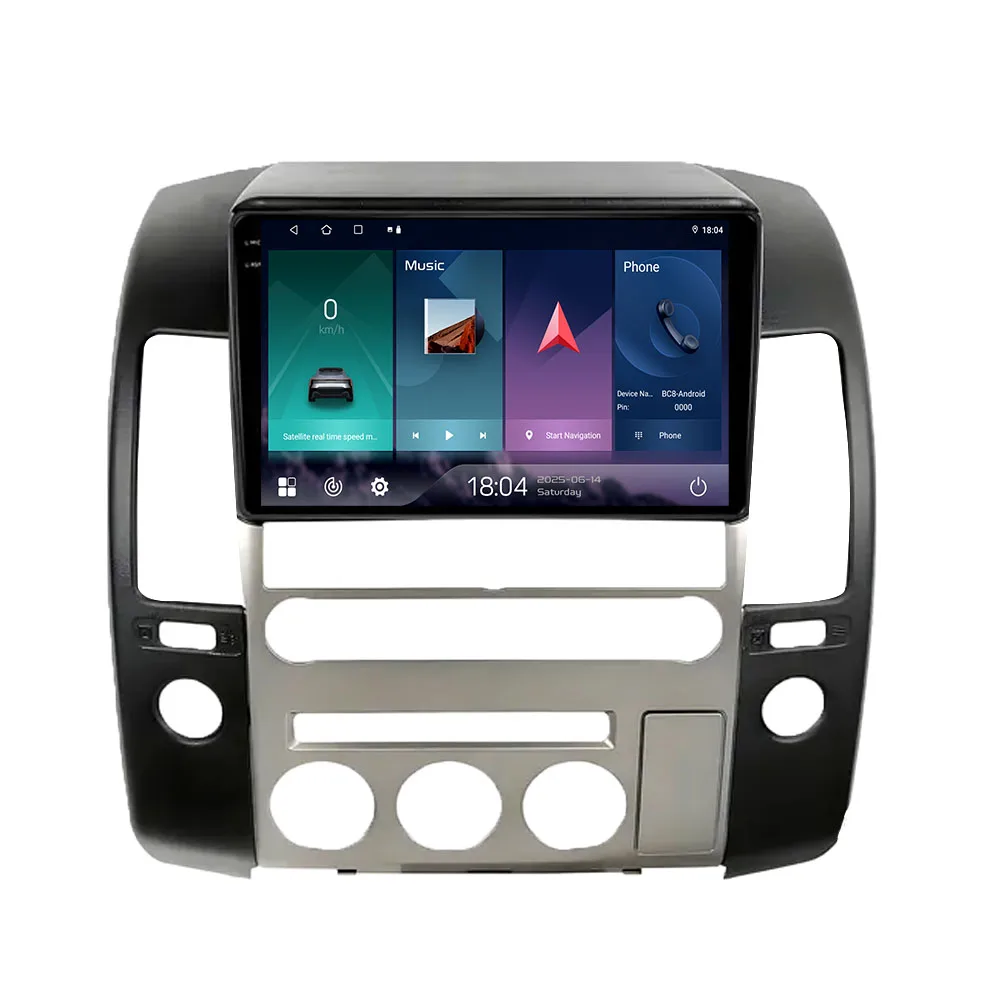 Android 15 For Nissan 2004 - 2009 Pathfinder R51 2K QLED CarPlay Auto Car Radio Multimedia Video Player GPS stereo Head Unit 5G