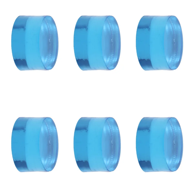 

ABHS-Billiard Cue Tip Replacement- For Jump And Break 14Mm Acrylic Glossy Colorful Pool Cue Tips 6Pcs/Lot Stick Accessories