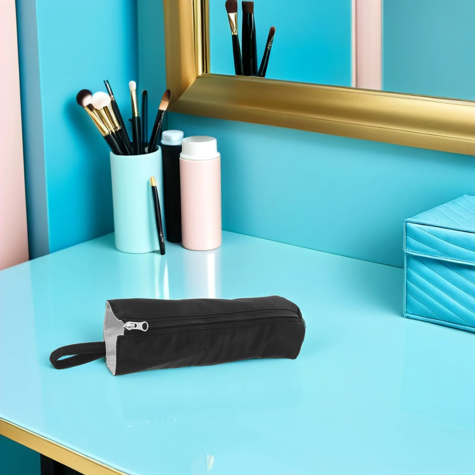 

Термостойкая сумка для хранения щипцов для завивки, портативный водонепроницаемый чехол-органайзер, подвесной ремень, дорожный чехол, защитная щипцы для завивки волос